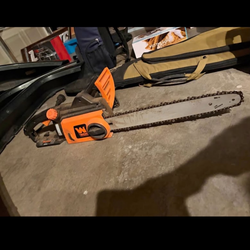Chain saw electrical