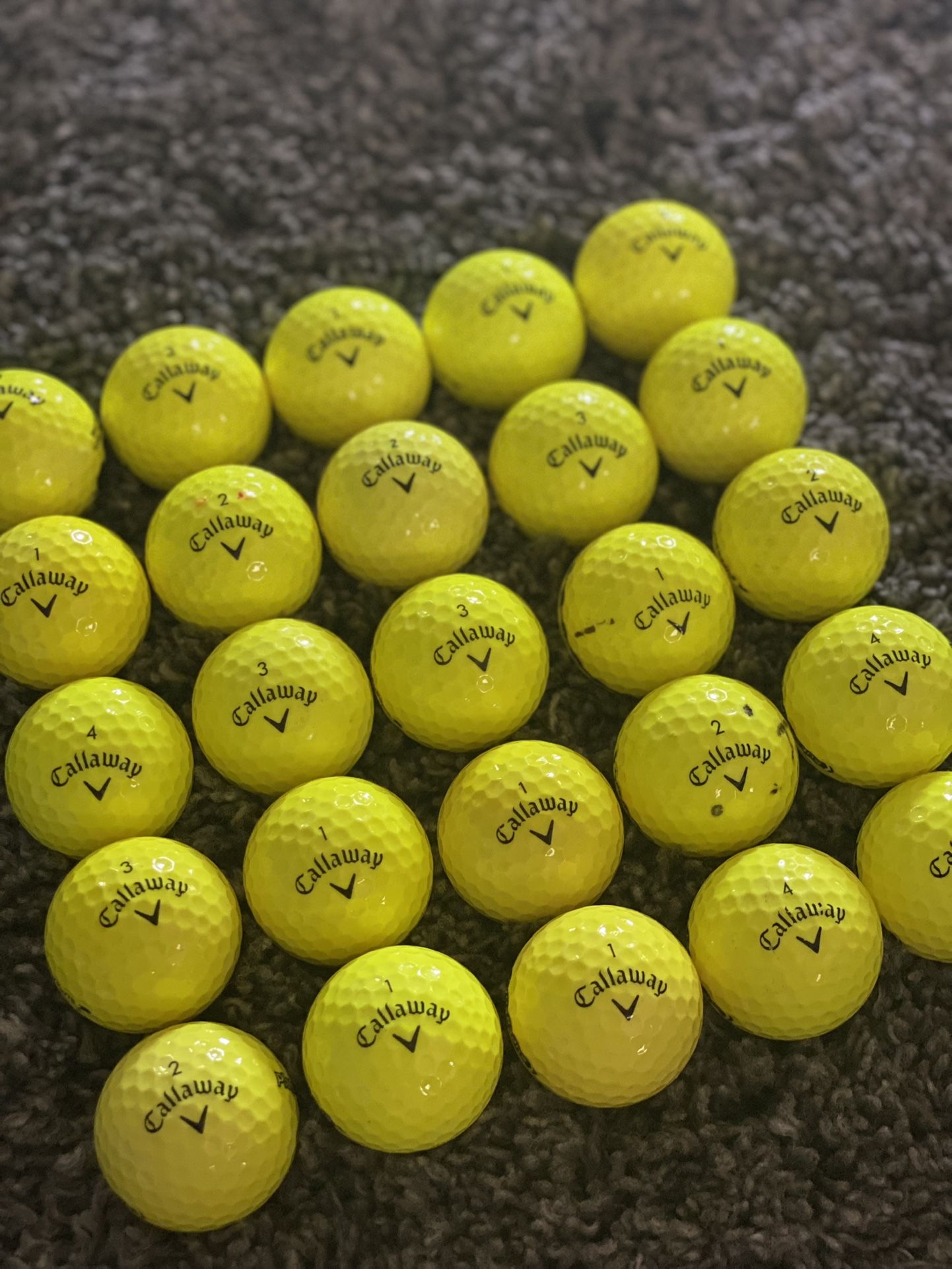 25 Callaway Super Soft Golf Balls