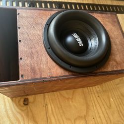 New Sundown XV3 Birch wood Ported Box 