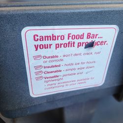 Cambro Food Bar