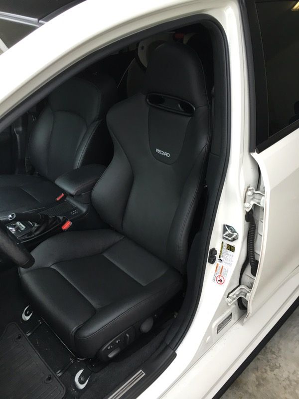 Recaro Sport Topline leather driver's seat