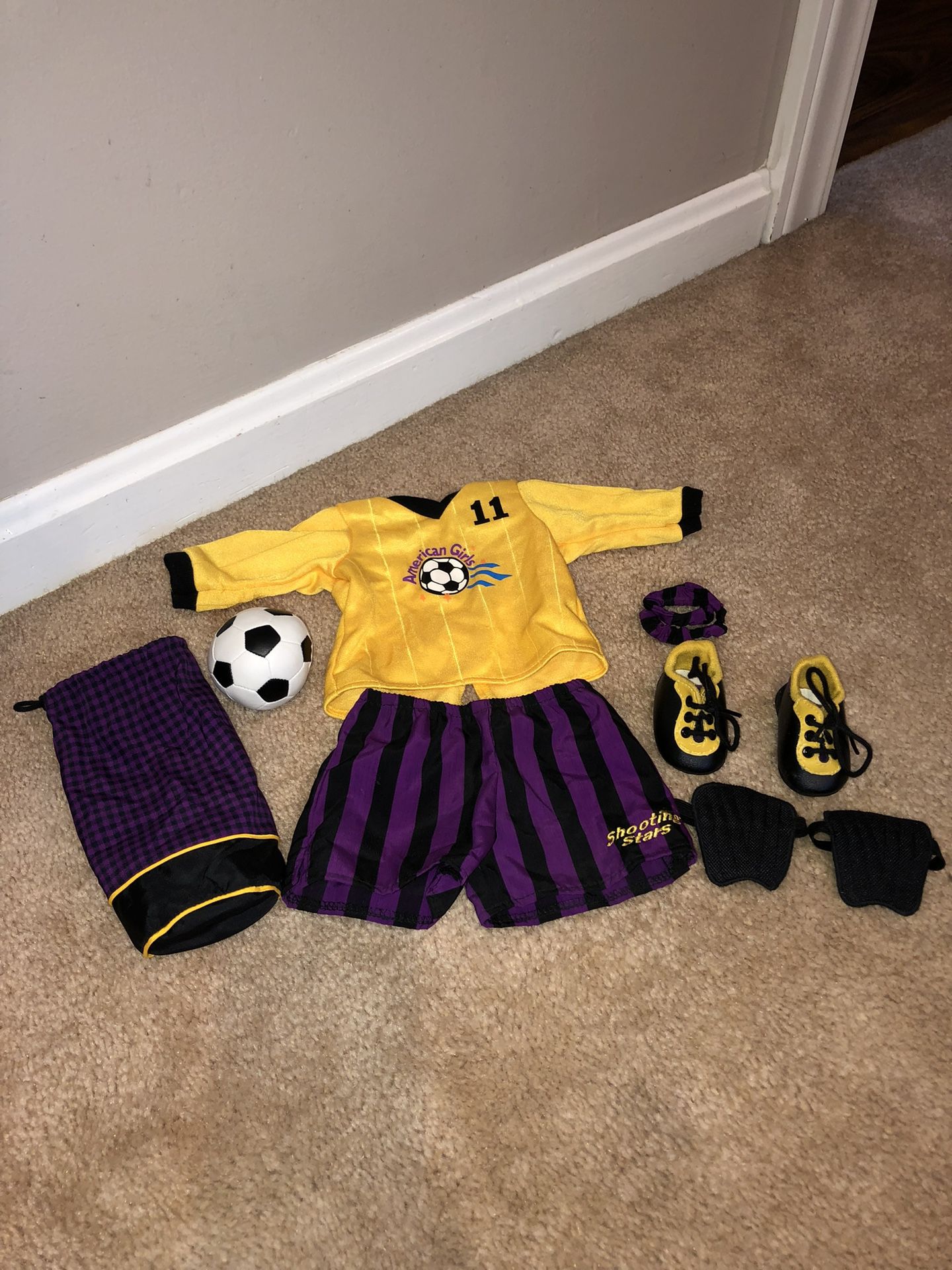 Am Girl Doll Soccer Outfit