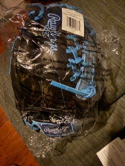 Rawlings GG elite youth 11.5” glove  Carolina blue/black