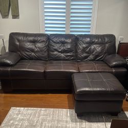 Leather Couch