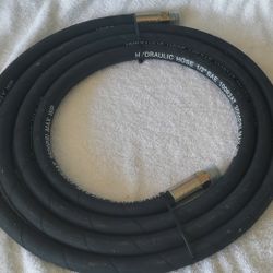 ½ Hydraulic hose x 10 feet long. Male fitting both ends. 3500 PSI Max 