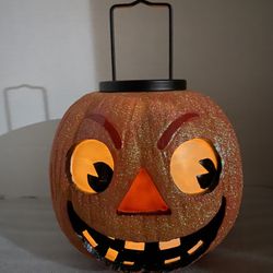Vintage Scary Pumpkin. A Quality Made.