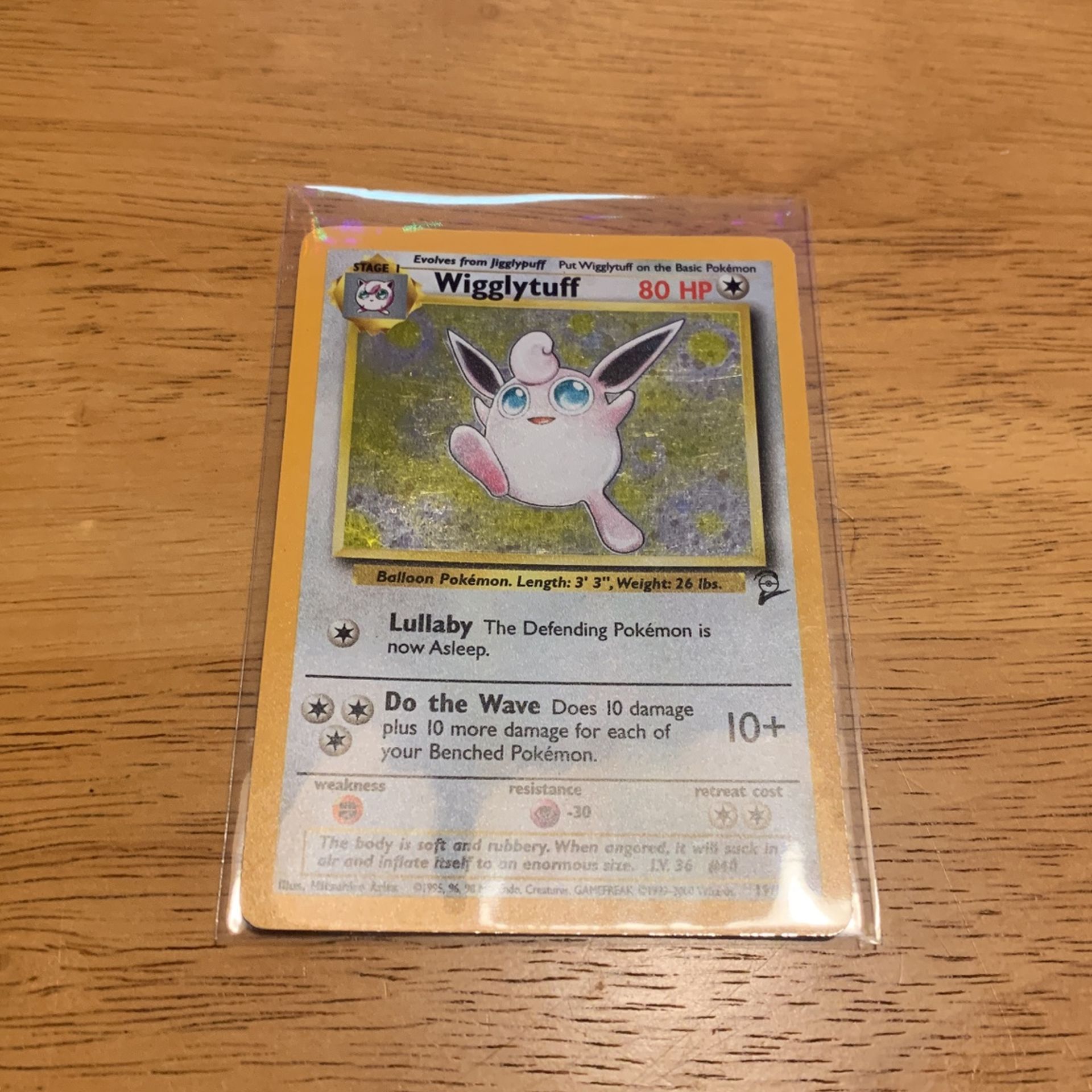 Wigglytuff Pokémon Card