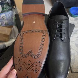 New Jousen Milan Sz 11 Men's Leather Oxford Dress Shoes!