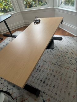 64in Maple Standing Desk