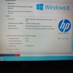 HP 2000 Laptop