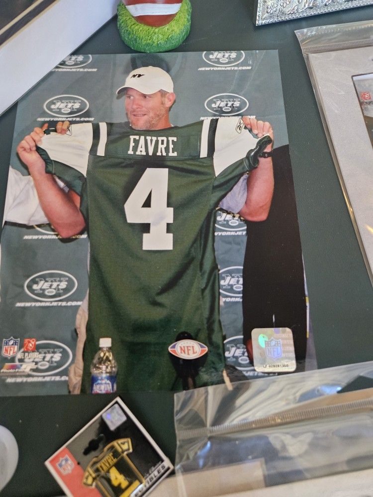 Brett Favre memorabilia