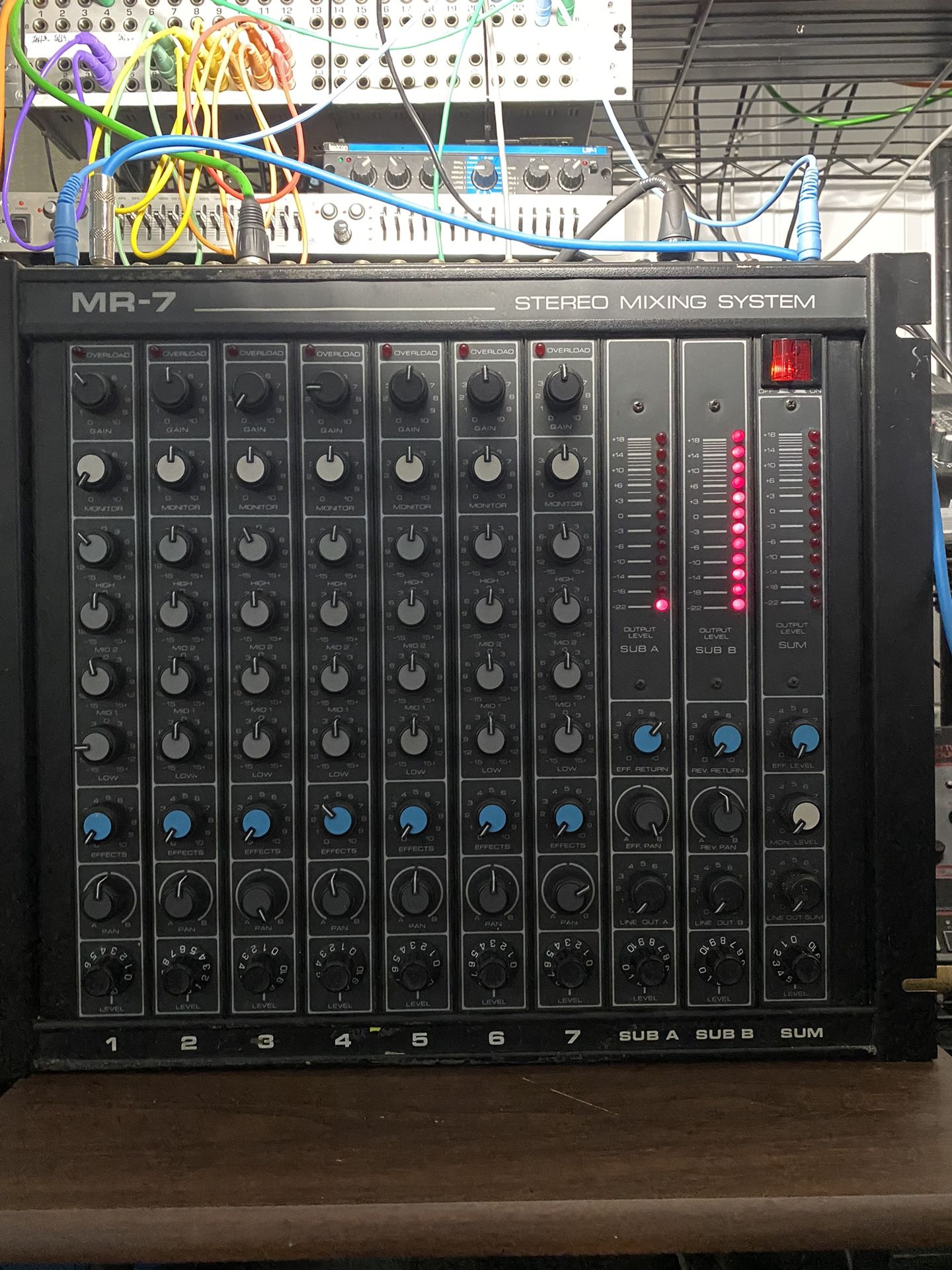 Peavey MR 7 Mark II Series Mixer