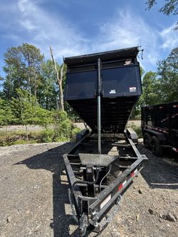 Brand new dump trailers