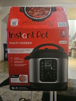 Instant Pot 6qt 9-in-1  (used)