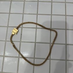 1017 ALYX 9SM Cubix gold chain