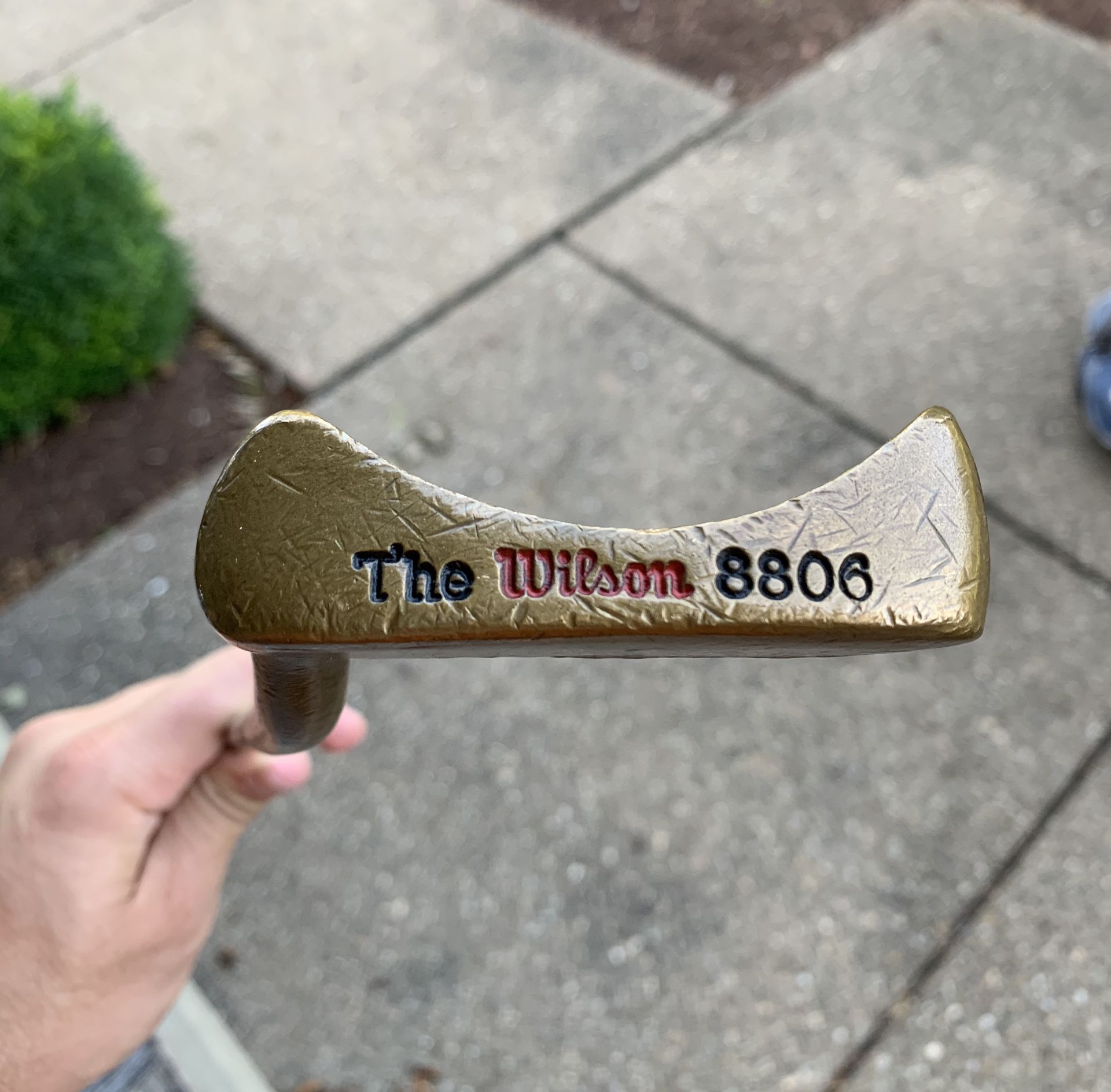 Vintage The Wilson 8806 Putter Rare!