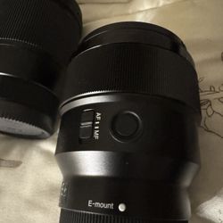 Sony SEL85F18 85mm F/1.8-22 Medium-Telephoto Fixed Prime Camera Lens, Black