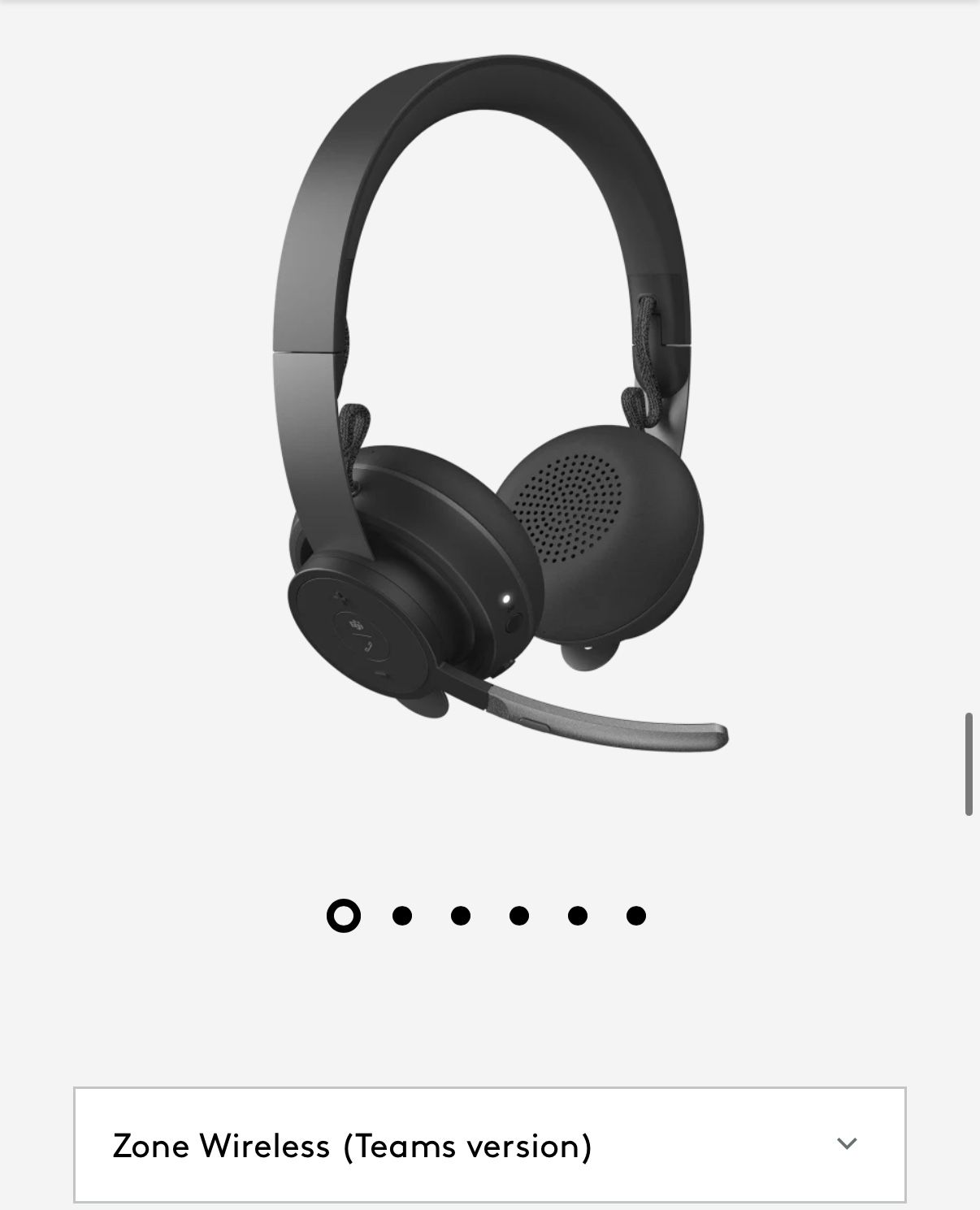 Headsets Logitech zone wireless Bluetooth (1)