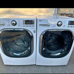 LG ELECTRIC WASHER AND DRYER MATCHING SET LARGE CAPACITY