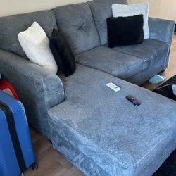 NEW COUCH , PILLOWS & RUG