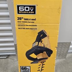 Brand new dewalt 26" hedge trimmer