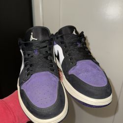 Air Jordan 1 Low Court Purple