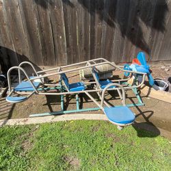 Airplane playground set