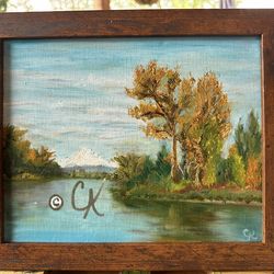 Autumn Glory 8x10 original oil painting