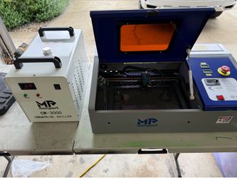 40Watt Co2 Laser W/Chiller