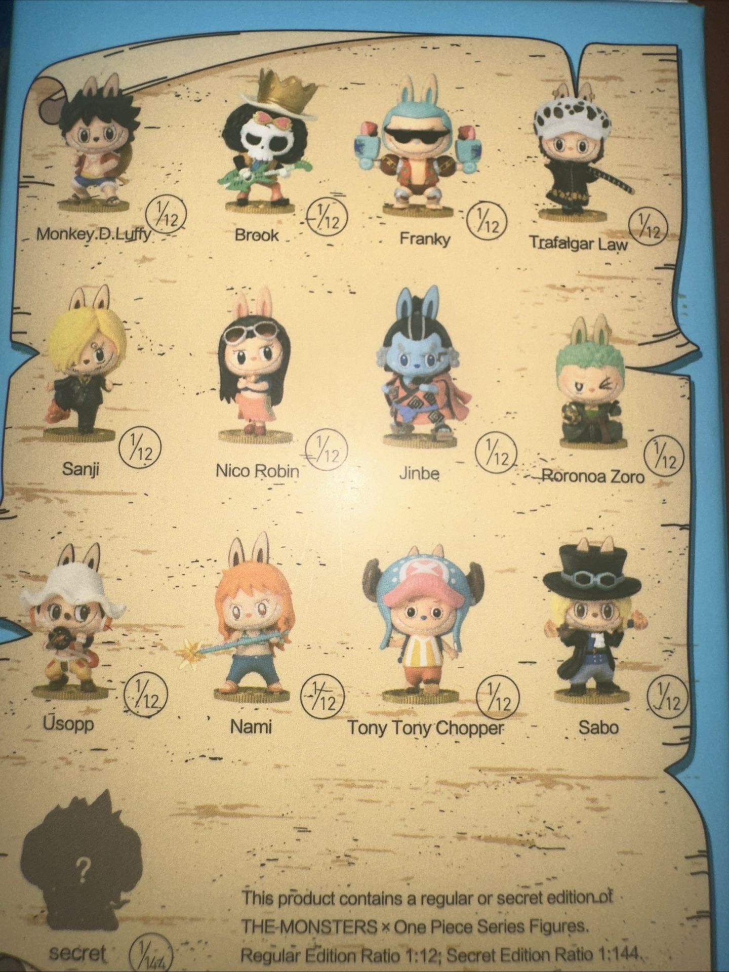 THE MONSTERS x One Piece Series Figures