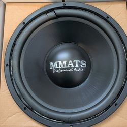 MMATS Professional Audio Subwoofers (2)