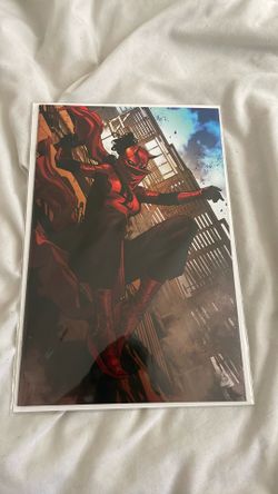 Female daredevil comic book