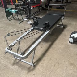 New In Box!! Foldable Pilates Reformer Machine for Home and Gym 300 lbs Cap