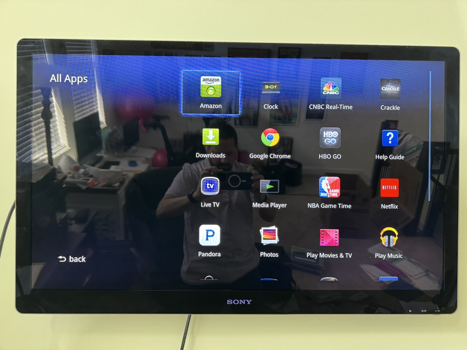 Early edition Sony Google TV