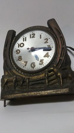 Brass Clock piece