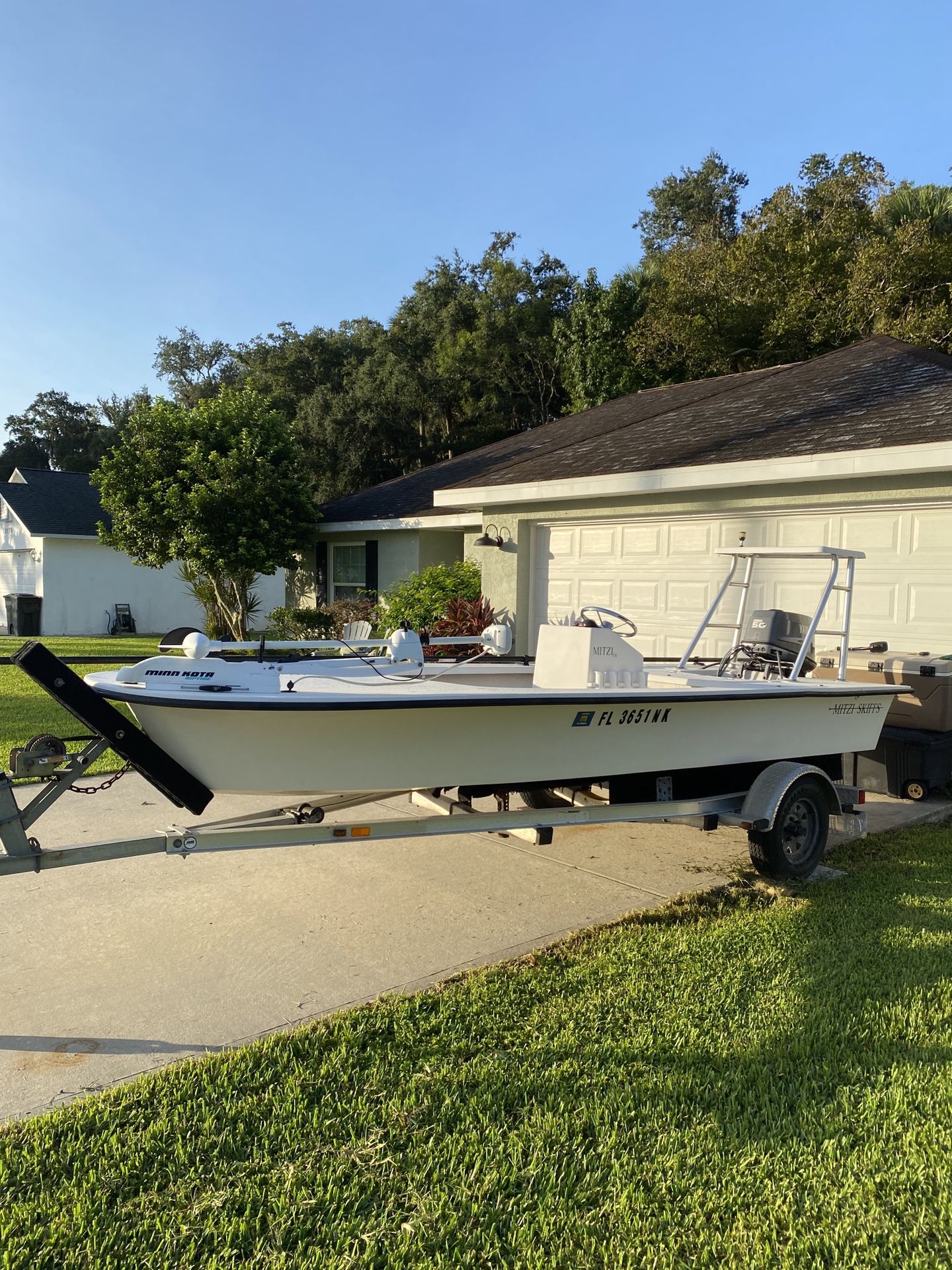2007 Mitzi Skiffs 16 flats boat for Sale in Port Orange, FL OfferUp