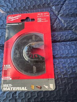 Milwaukee Shockwave Holesaw and Multi Tool Blade