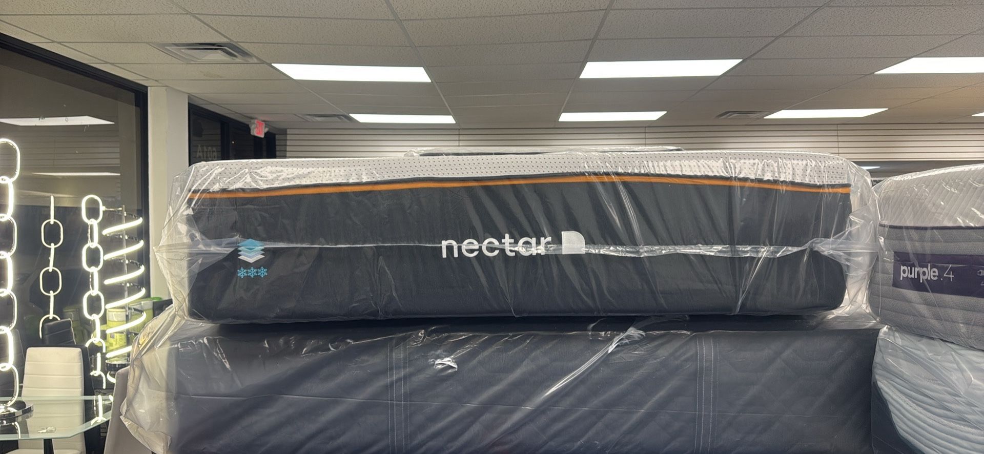 Nectar Premier Copper Memory Foam Queen size mattress 14” inches $229 only  Close out deals