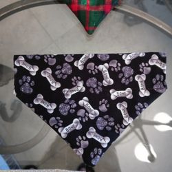 Dog Bandana Over The Collar