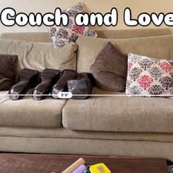 Free Couch and Loveseat. 