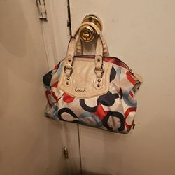 Coach Poppy Bag Multi Color