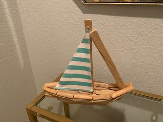 Sailboat ⛵️ bath or bed decor