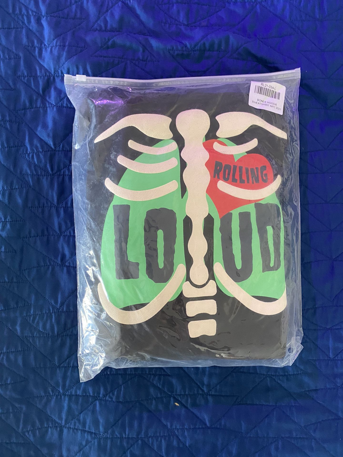 Bones Hoodie Rolling Loud NYC 2021