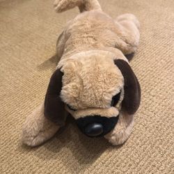 FAO Schwarz Plush Lying Puggle