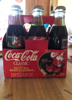1996 Coca Cola classic 6 pack
