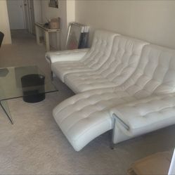 Leather Couch 