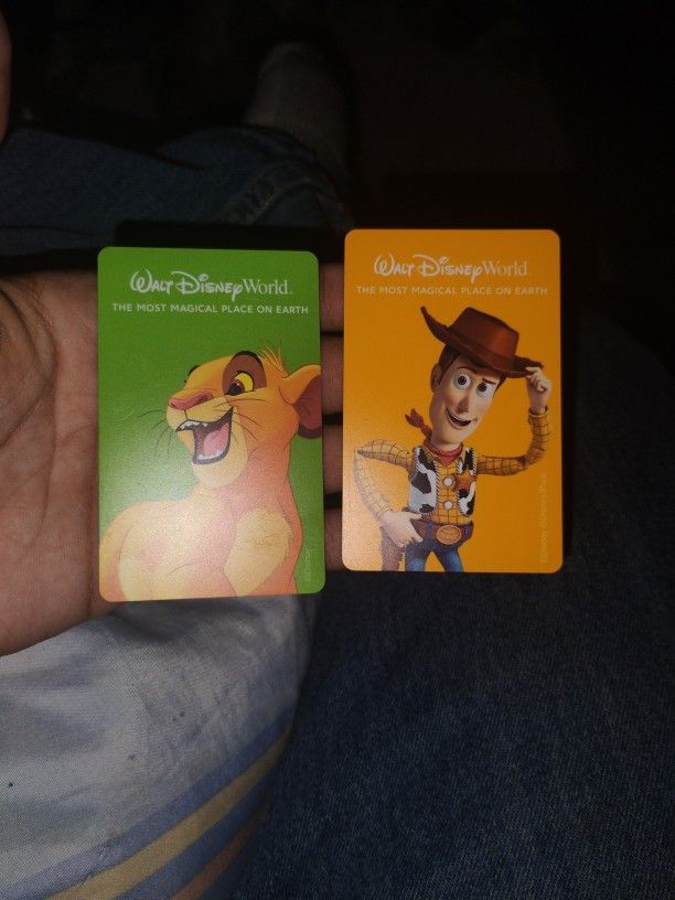Walt Disney World Park Hopper Tickets 