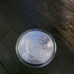 1oz Silver Round  - Trump