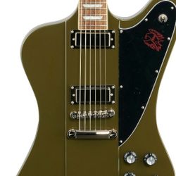 Epiphone Firebird V Gloss Drab Green! Mint 