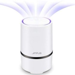 Air Purifier Small Air Cleaner for Bedroom with HEPA Filter, Upgraded Low Noise Home Air